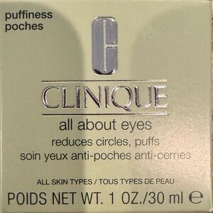 Clinique All About Eyes - Cream Packaging